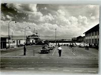 8590 Romanshorn Foto AK Auto- Fähre Hafen