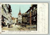 3000 Bern Berne 1900 - Käfigthurm und Dudelsackpfeifer Brunnen