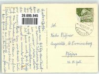 7320 Sargans Gebrauchsspuren Schloss sign. Marc Künstlerkarte