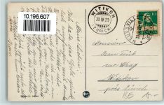 2520 La Neuveville 1929 - Tor zur Altstadt Pferdewagen