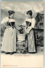 3000 Bern Berne - Berner Trachtenmädchen