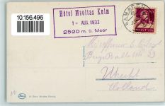 Muottas Muraigl - Blick von Muottas Muraigl auf die Bernina-Gruppe Winteraufnahme