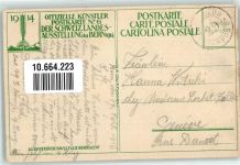 Bern Berne 1914 Künstlerkarte Landesausstellung Weinbau sign. A.Tieche Offizielle Künstlerpostkarte No.6