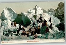 Morteratsch - Bergsteiger Gletscher