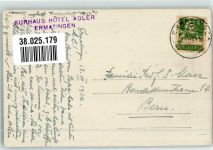 8272 Ermatingen 1926 Foto AK Hotel Adler