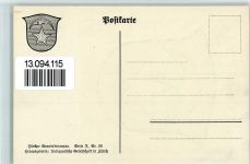 1929 - Zürcher Gemeindewappen Serie X Nr. 50 , sehr gute Erhaltung AK