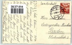 1660 Château-d´Oex - Chalet Ort lt. Stempel