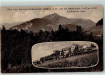 4515 Weissenstein b. Solothurn - Blick vom Kurhaus Weissenstein auf die Hasenmatte Solothurner Jura