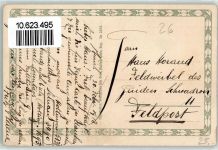 6315 Oberägeri Künstlerkarte Morgartendenkmal