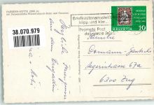 Weissfluh 1965 Foto AK Gasthaus Parsennhütte Seilbahn Winter