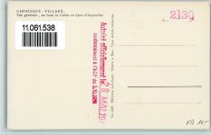 1884 Villars-sur-Ollon - Chesières Vue générale au fond le Culan et Lion d'Argentine