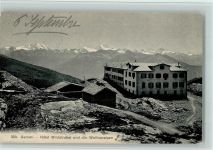 Gemmipass Wallis - Hôtel Wildstrubel und die Walliseralpen