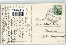 9651 Rietbad 1940 Winter Kurhaus Foto-AK