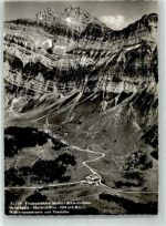 Schwägalp Foto AK Fliegeraufnahme Schwebebahn