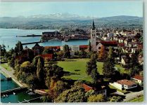 8590 Romanshorn - Fliegeraufnahme Blick auf Säntis Ausflugsschiffe