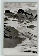 Trübsee - Skilift Trübsee-Jochpass und die Wendenstöcke Winteraufnahme