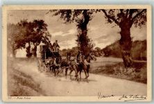 Postkutsche Postkutsche Schweiz 1905