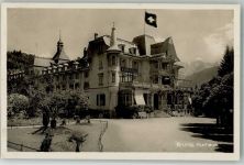 3860 Brünig 1950 Foto AK Hotel Kurhaus