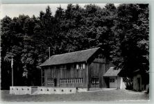 8606 Greifensee 1962 Foto AK Pension Ferienhaus Greifensee des CVJM