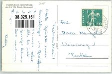 8606 Greifensee 1962 Foto AK Pension Ferienhaus Greifensee des CVJM