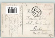 8880 Walenstadt 1914 - Bauernhaus Churfirsten Militärpoststempel Ort lt. Stempel