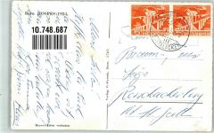 3000 Bern Berne 1954 Foto AK Fliegeraufnahme Ausstellung HOSPES 1954