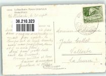 3944 Unterbäch VS Foto AK Seilbahn Bietschorn