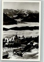 6356 Rigi Kaltbad 1930 Winter Hotel Bellevue