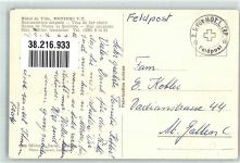 2112 Môtiers NE Foto AK Rathaus Kirche Brunnen Feldpost R.S.Für Mot.L. TRP:.