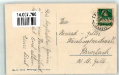 5080 Laufenburg 1922 Foto AK Schloss Ruine Habsburg