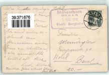 Stanserhorn 1919 - Hotel Berneralpen