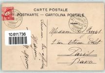 3652 Hilterfingen 1908 - Kirche Eiger Mönch Jungfrau