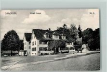 6340 Sihlbrugg 1910 - Hotel Krone , Reise-Kutsche AK