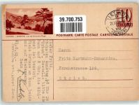 3960 Sierre Ganzsache 10 Rappen Siders Lac de Geronde-Plage