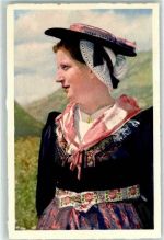 1983 Evolène - Trachtenfrau