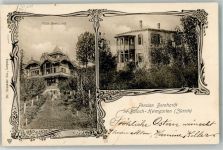 8180 Bülach 1905 Foto AK Pension Bernhardt