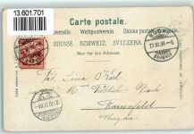 9620 Lichtensteig 1898 Lithographie St. Loretto Obertorplatz