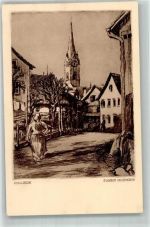 8702 Zollikon 1929 Gebrauchsspuren sign. Brügger, Fanny