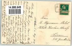 8702 Zollikon 1929 Gebrauchsspuren sign. Brügger, Fanny