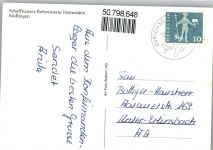 8455 Rüdlingen - Fliegeraufnahme, Schaffhauser Reformierte Heimstätte