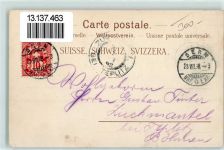 3000 Bern Berne 1898 Gebrauchsspuren Tracht Lithographie