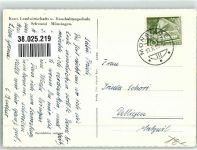 3110 Münsingen 1955 Foto AK Kant. Landwirtschafts- und Haushaltungsschule Schwand