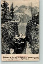 3860 Brünig 1902 - Einschnitt Brünigbahn