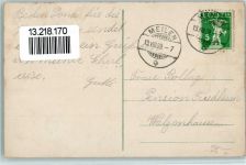 Pfannenstiel 1909 - Wirtschaft Okenshöhe Hüttenstempel