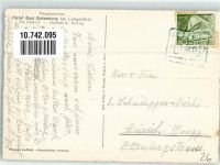 4900 Langenthal Foto AK Fliegeraufnahme Hotel Bad Gutenburg