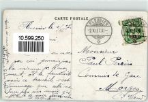 2105 Travers 1907 - Vogelschau Neuenburger Jura