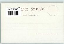 2017 Boudry Künstlerkarte sign E. Paris