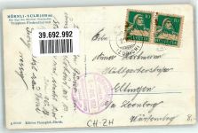 8497 Fischenthal - Gasthaus Hörnli-Kulm Hüttenstempel