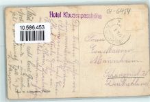 6465 Unterschächen - Scheerhorn Griesstock Balmalp Klausenstraße Kühe Frau Kinder Hotel Klausenpasshöhe