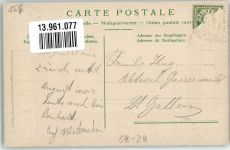 8000 Zürich Prägedruck Kantonwappen Tell- Winkelried- St. Jakob- u. National Denkmal